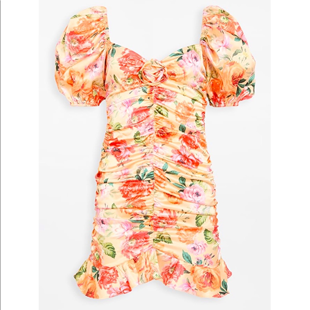 Floral mini dress!